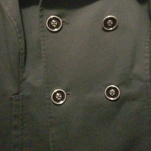 WHBM Black Coat with Blousy Sleeves - Picture 2 of 4